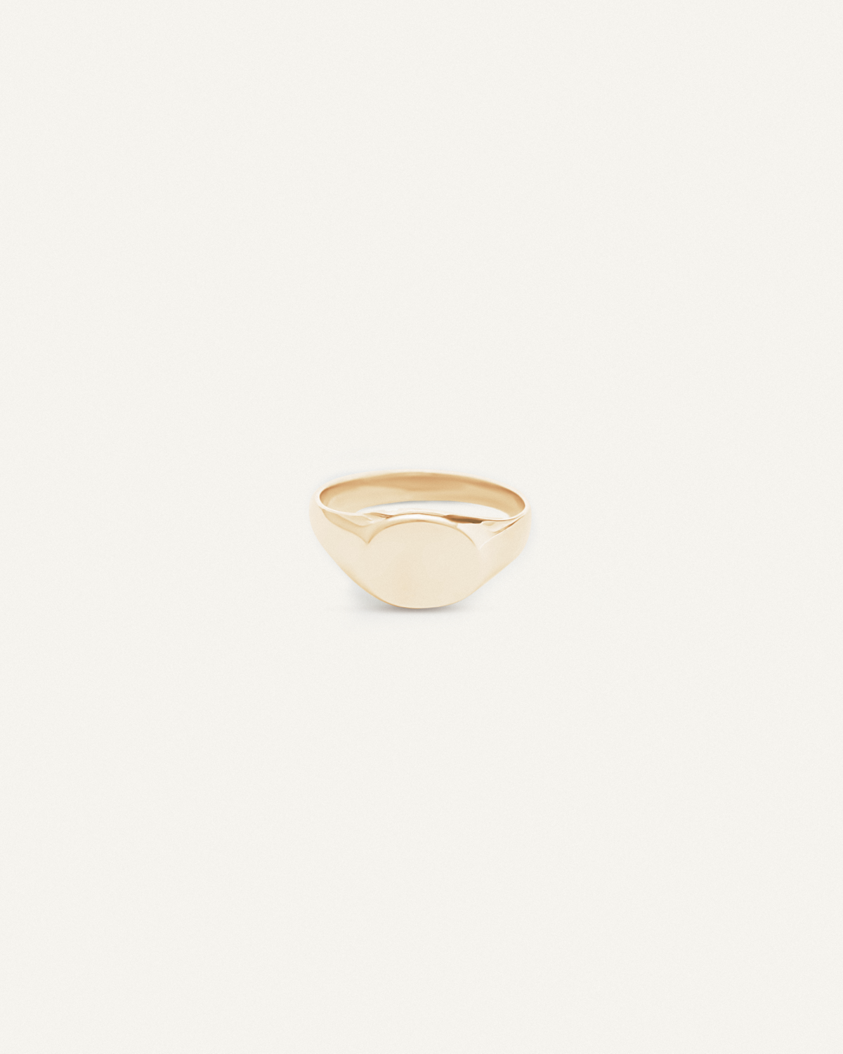 irregular small signet ring – Hernan Herdez