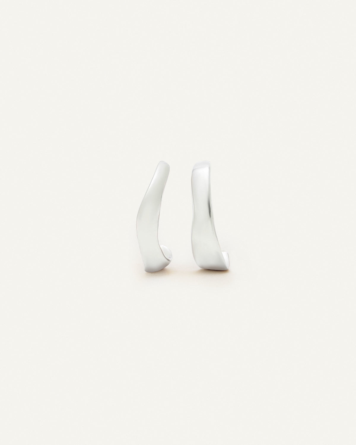 irregular lobe hoops