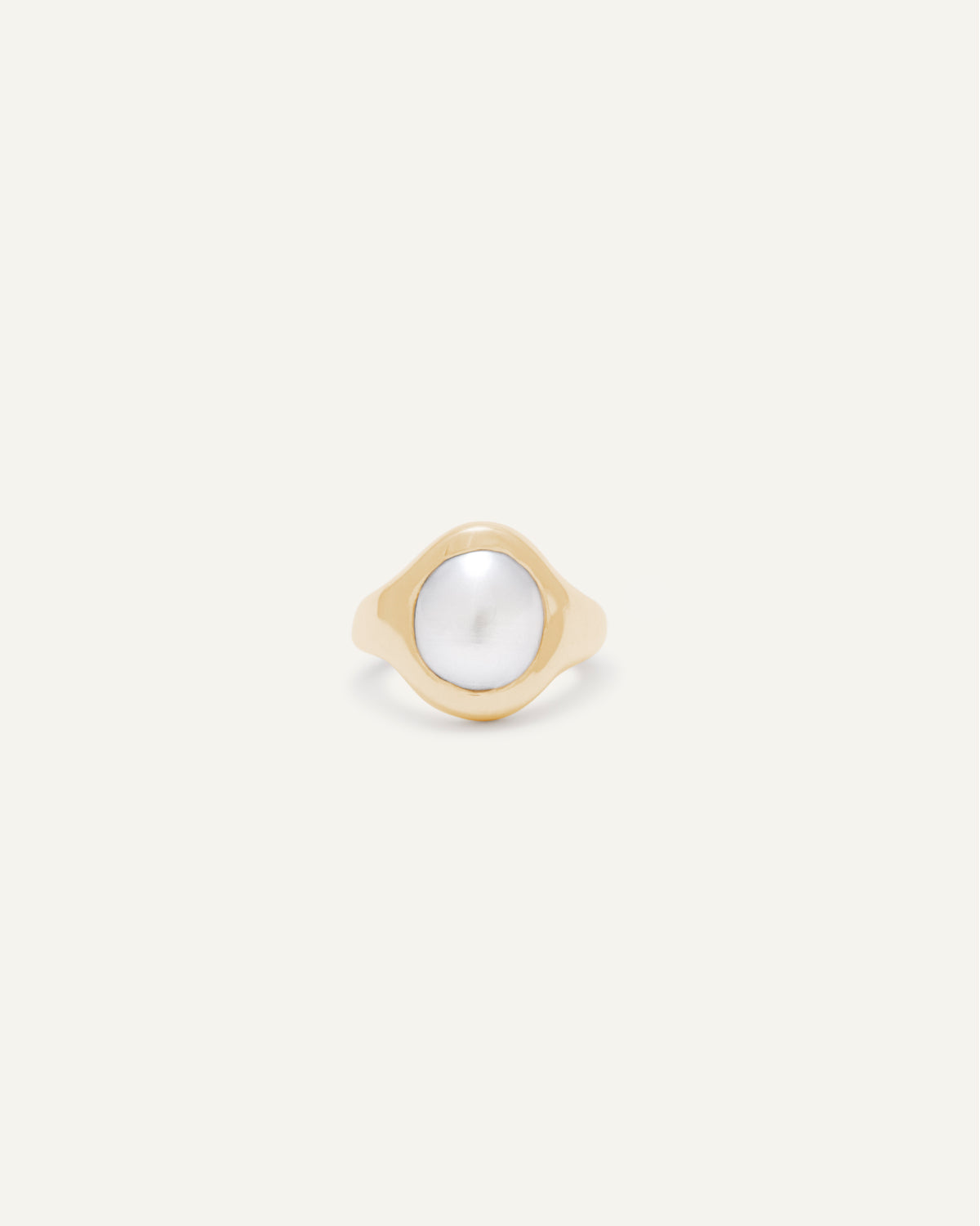 simple pearl ring