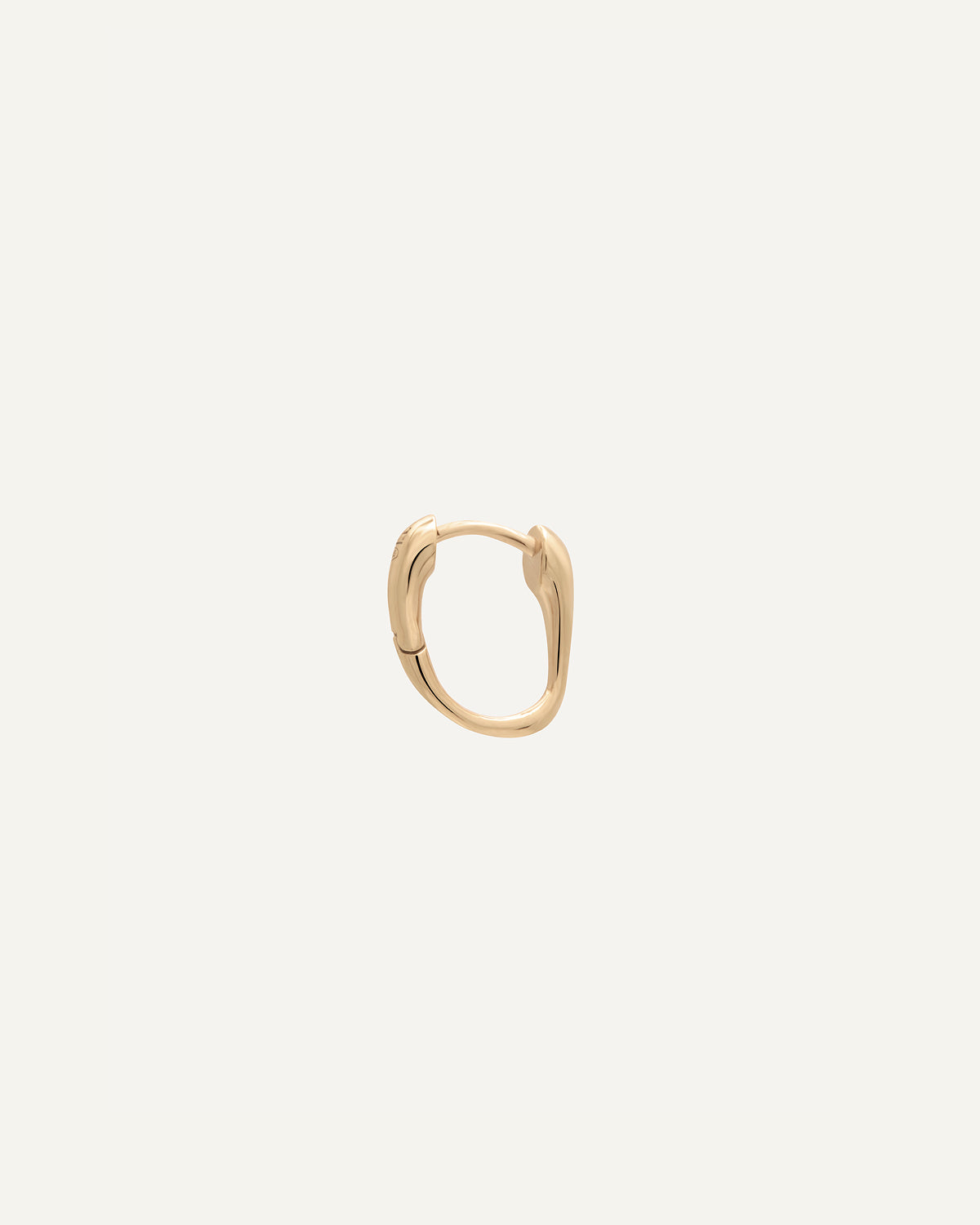chico hoop in gold – Hernan Herdez