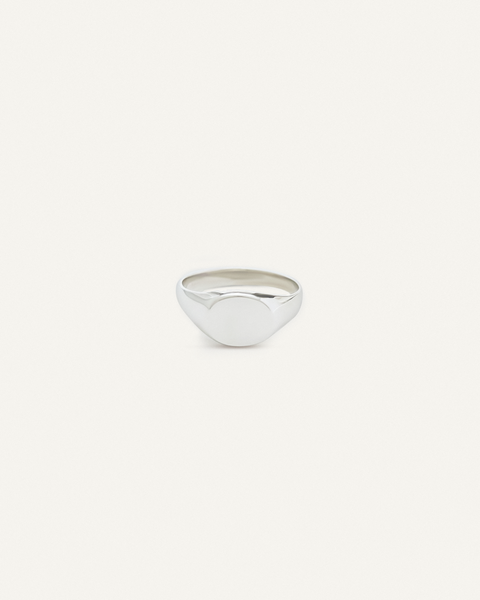 irregular small signet ring – Hernan Herdez