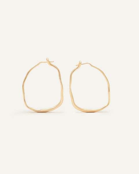 ancient loop earrings vermeil – Hernan Herdez