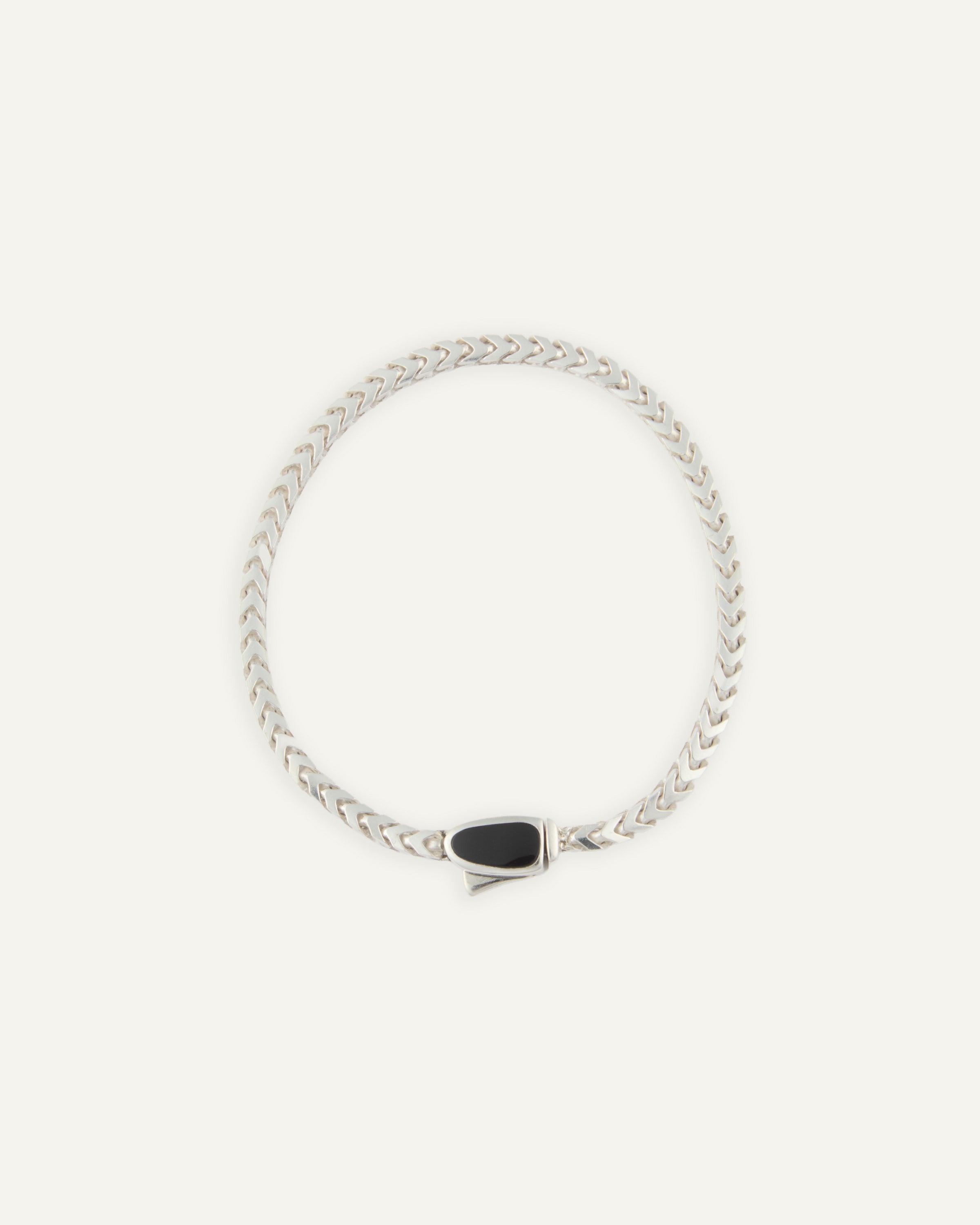 irregular signet bracelet