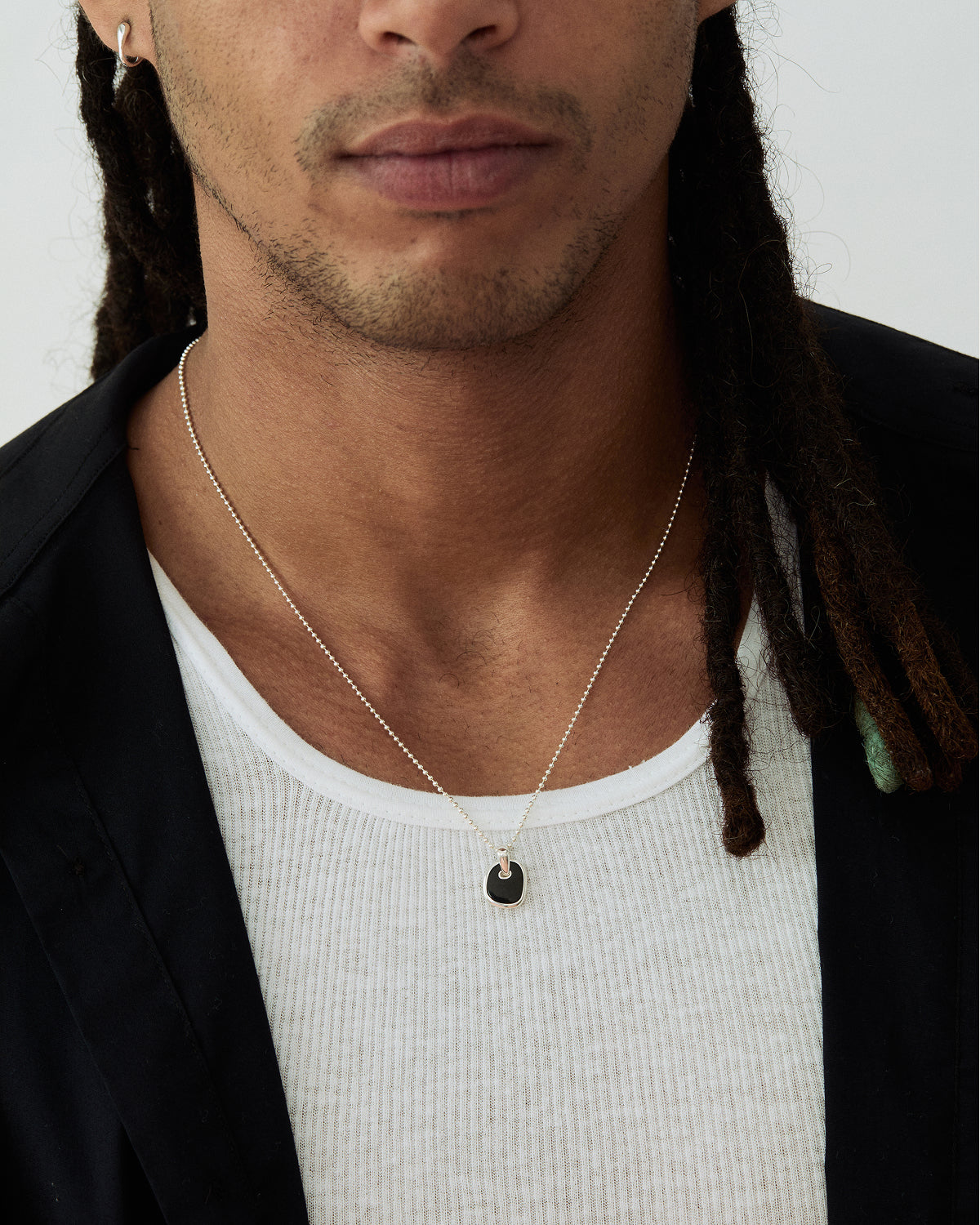 irregular signet necklace – Hernan Herdez