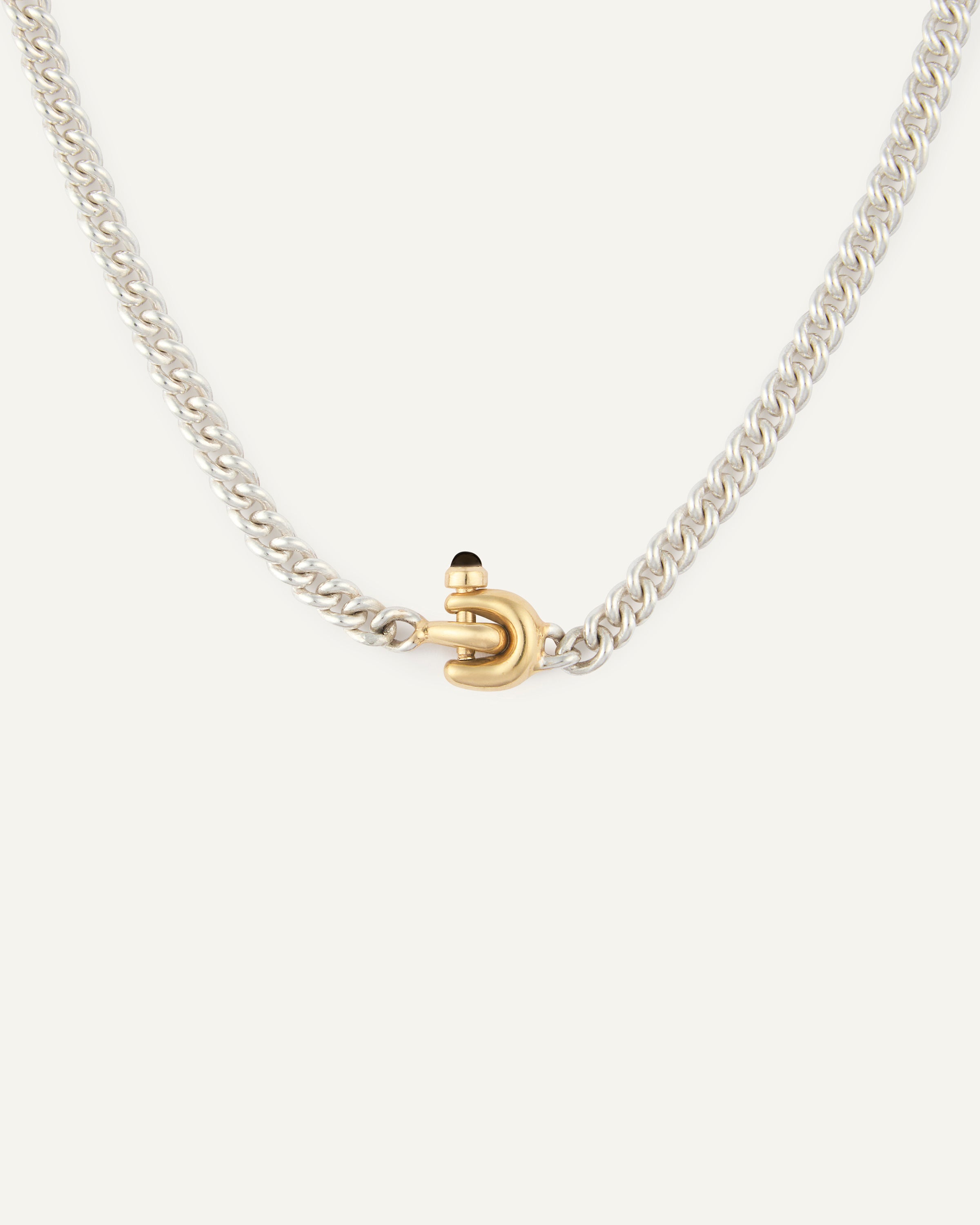 lock chain necklace