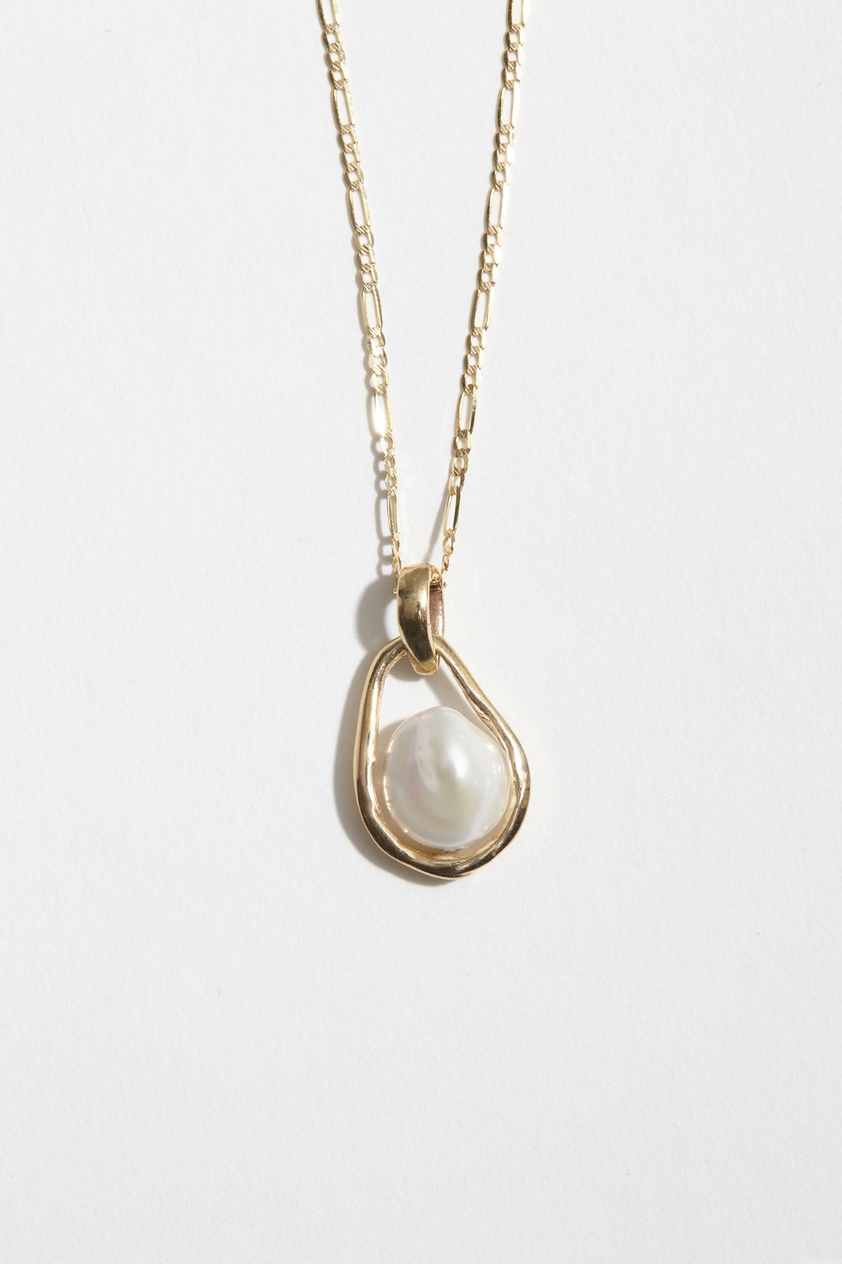 Helix Pearl Cage Pendant